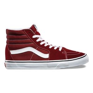 ✨NEW Vans Sk8 - Hi Canvas Maroon in size 7W/5.5M✨